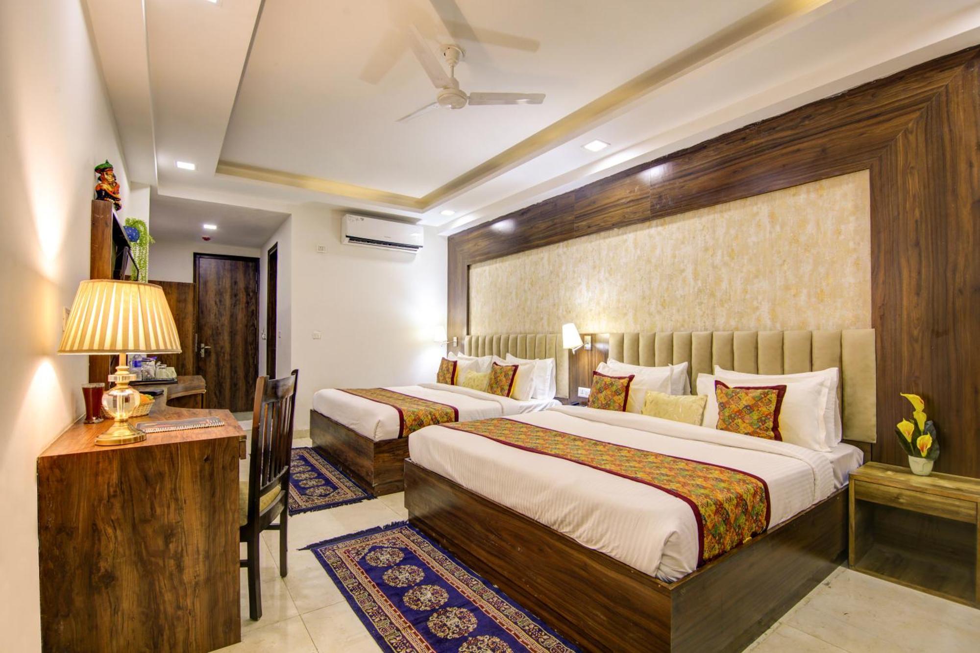 Hotel The Prithvi Near Delhi Airport Nueva Delhi Exterior foto