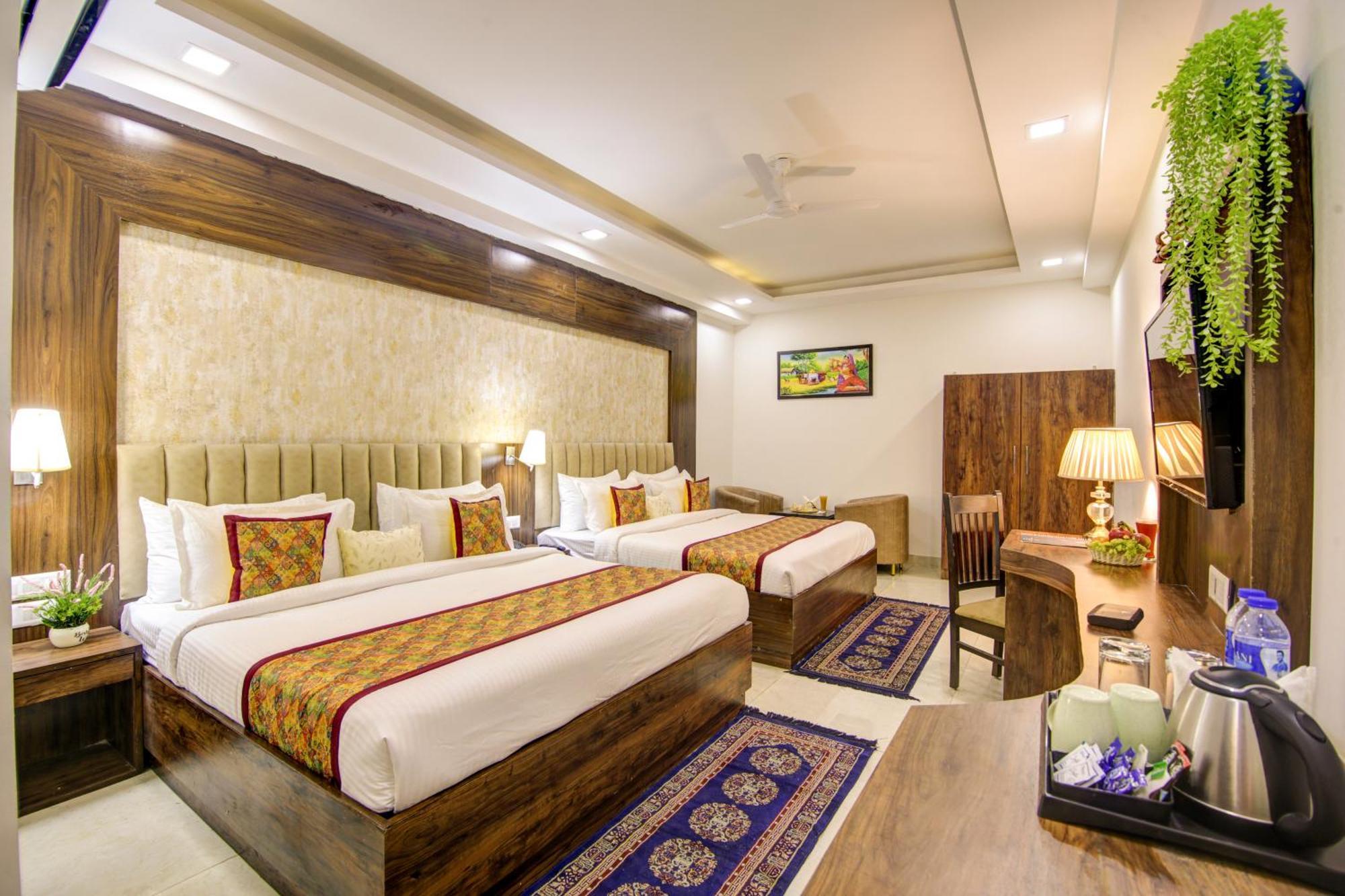 Hotel The Prithvi Near Delhi Airport Nueva Delhi Exterior foto