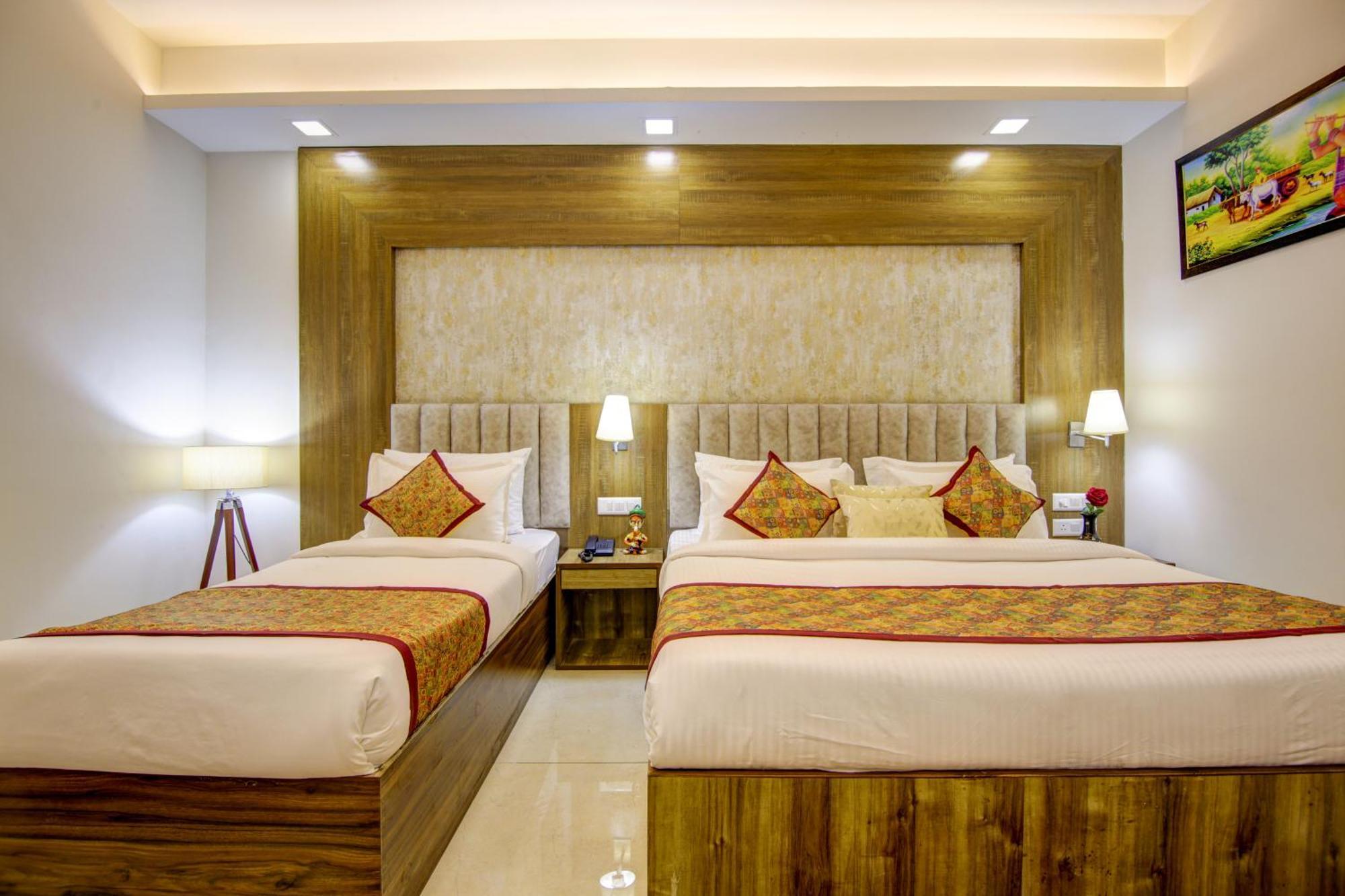 Hotel The Prithvi Near Delhi Airport Nueva Delhi Exterior foto