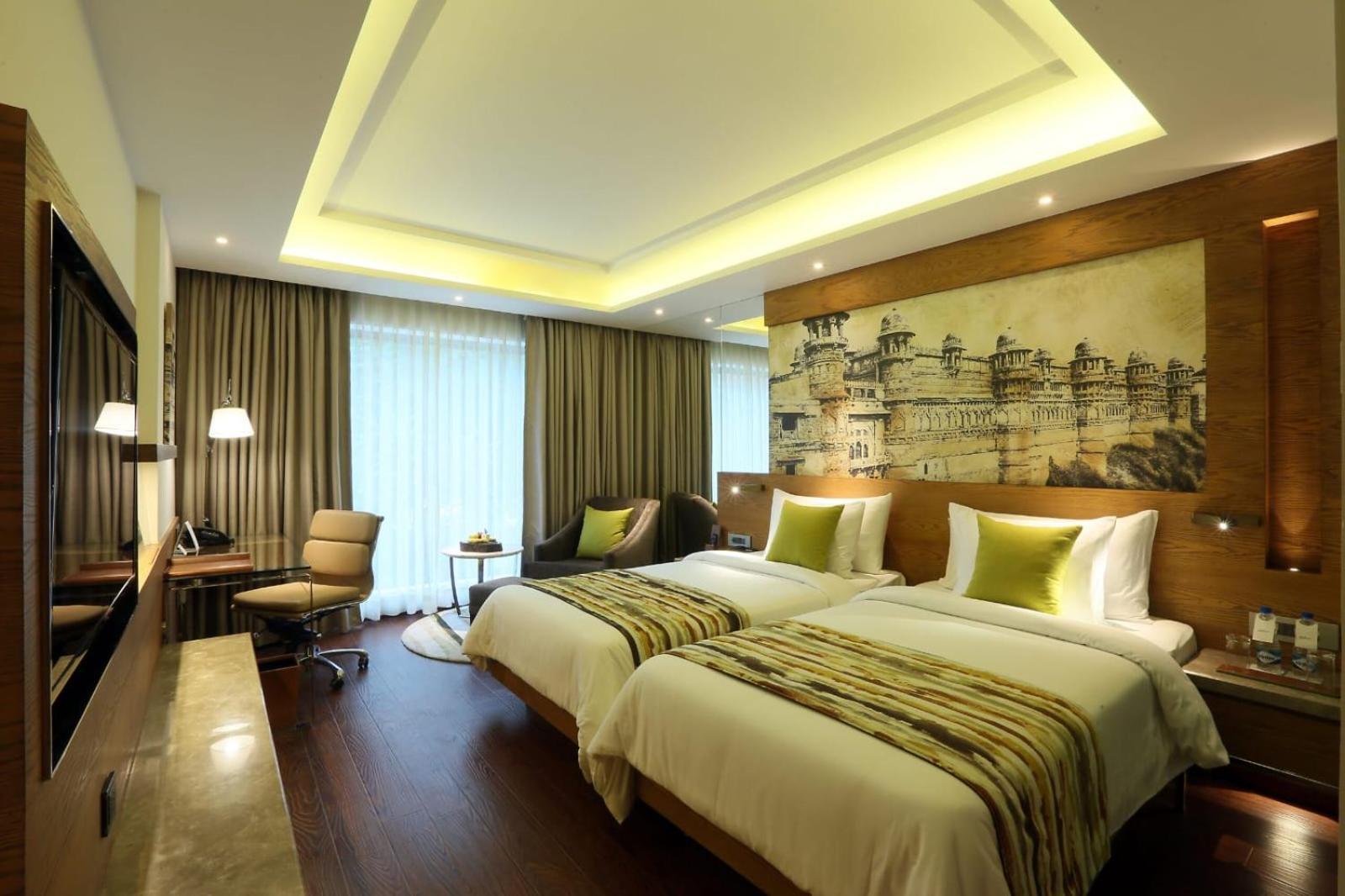 Hotel The Prithvi Near Delhi Airport Nueva Delhi Exterior foto