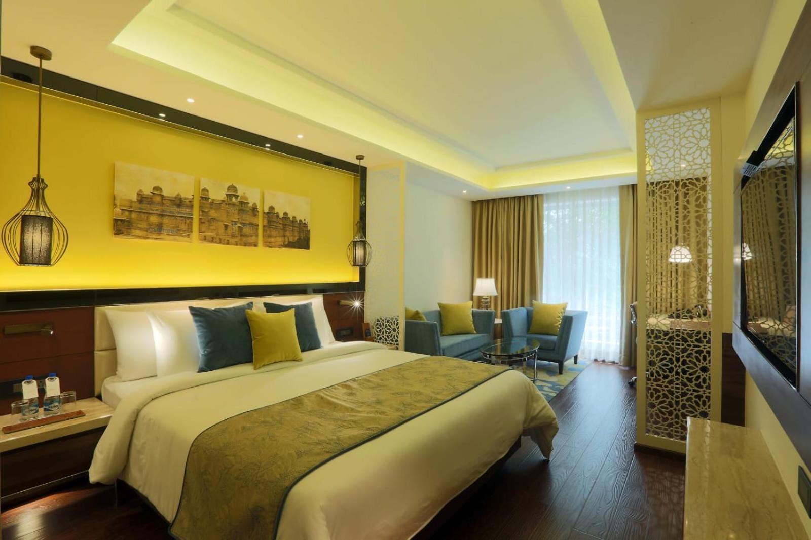 Hotel The Prithvi Near Delhi Airport Nueva Delhi Exterior foto